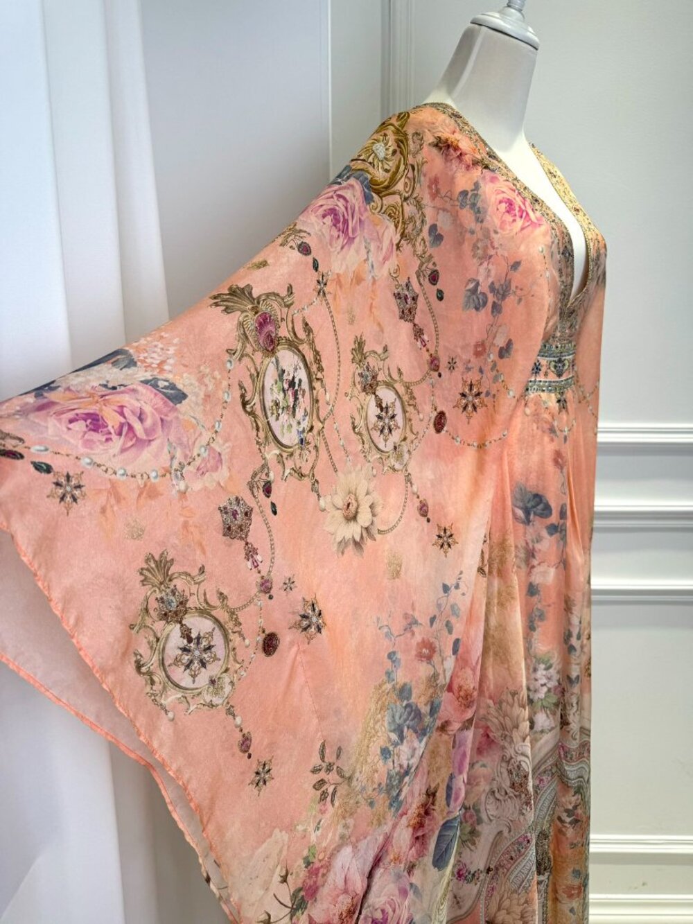 Zimmermann Boho Paisley Midi Dress in Multicolor - Picture 6 of 13